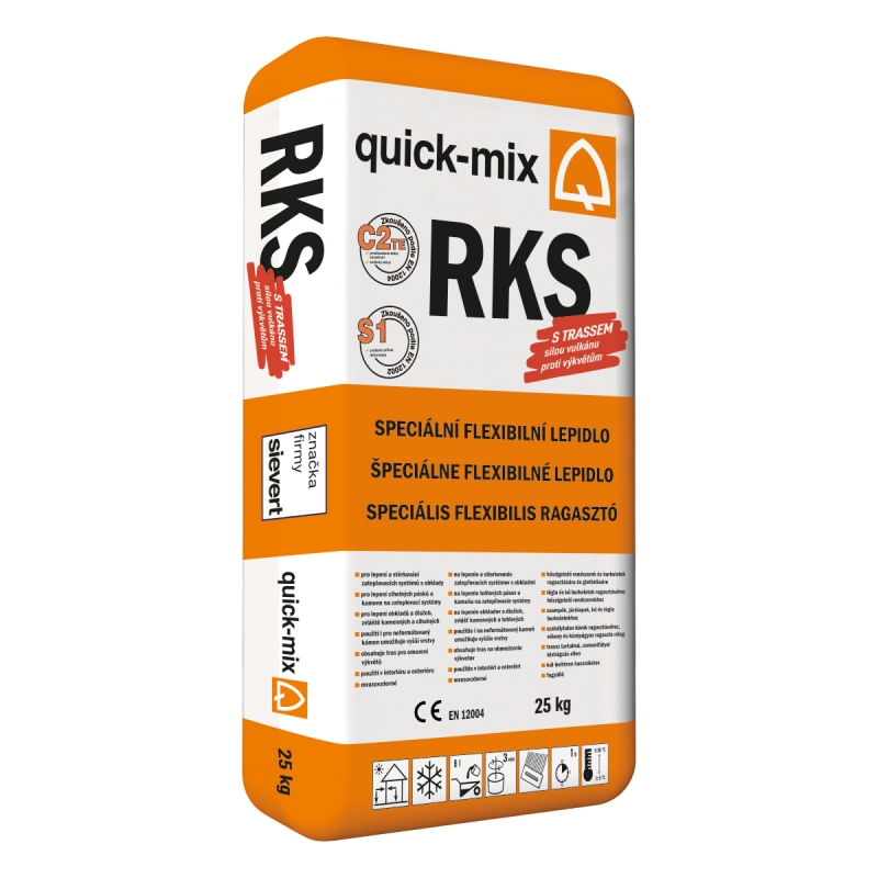 Lepidlo RKS lepidlo flexibilné 25kg quick-mix